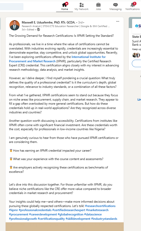 Linkedin Post 32_Maxwell_Nigeria
